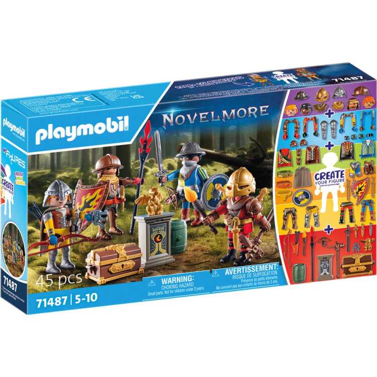 PLAYMOBIL Novelmore - My Figures Ridders van Novelmore constructiespeelgoed 71487
