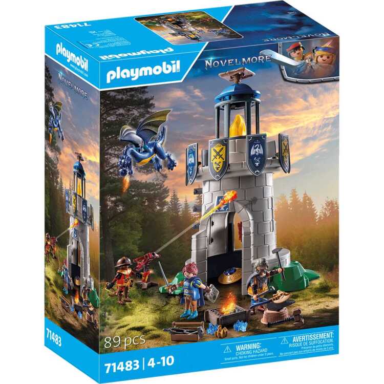 PLAYMOBIL Novelmore - Riddertoren met smid en draak constructiespeelgoed 71483