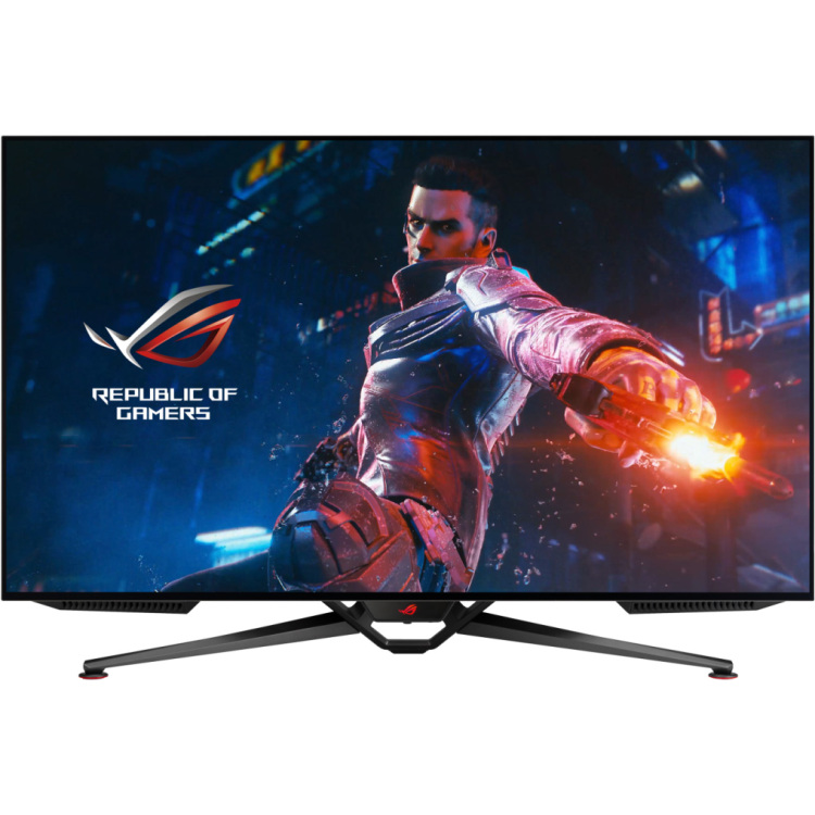 ASUS ROG Swift PG42UQ oled-monitor 4x HDMI, 1x DisplayPort, 4x USB-A 3.2 (5 Gbit/s)