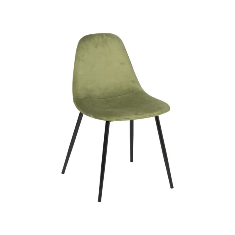 Kids stoel Ivy - groen - 60x36.5x33.5 cm