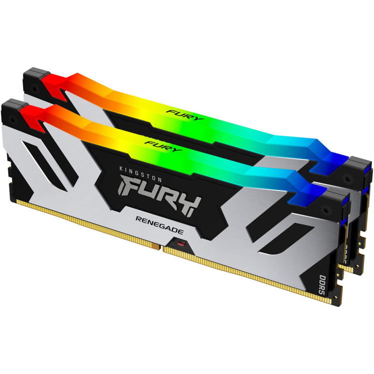 Kingston FURY 64 GB DDR5-6400 Kit werkgeheugen KF564C32RSAK2-64, Renegade RGB XMP