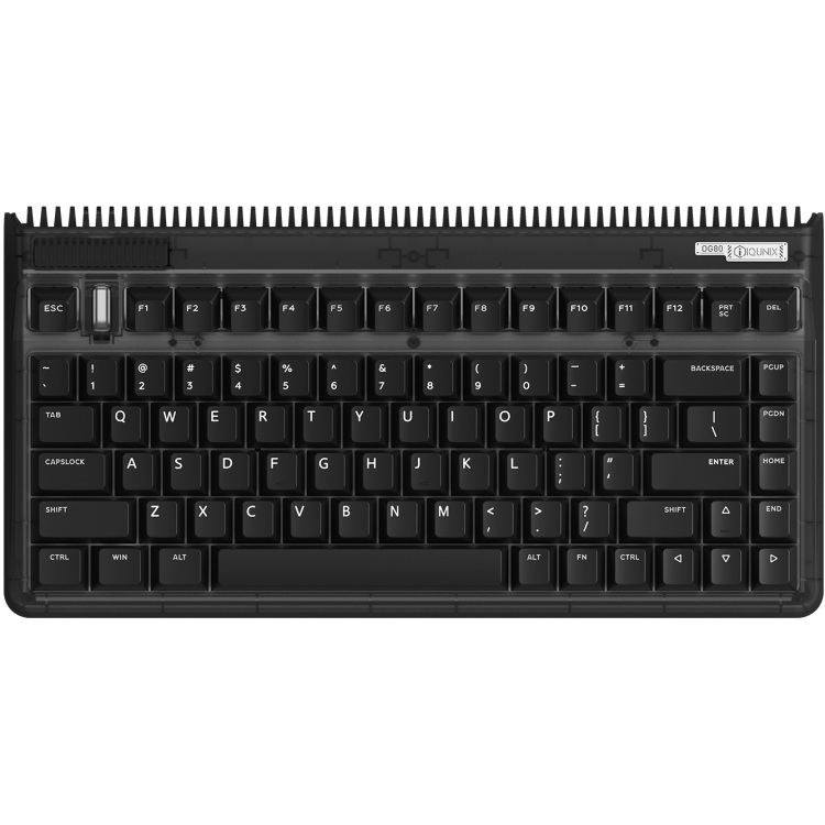 Iqunix OG80 Dark Side Wireless Mechanical Keyboard gaming toetsenbord RGB leds, 80% (TKL), Hot-swappable, PBT, 2.4GHz | Bluetooth 5.1 | USB-C