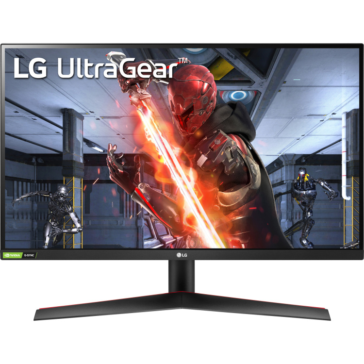 LG UltraGear 27GN800P-B gaming monitor 2x HDMI, 1x DisplayPort, HDR10, 144 Hz