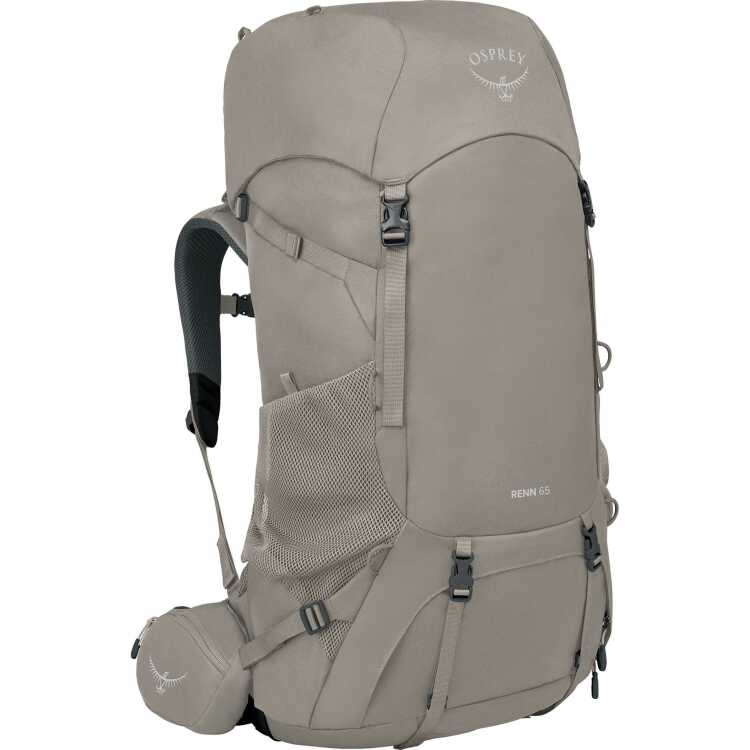 Osprey Renn 65 rugzak 65 Liter, One Size, Pediment Grey/Linen Tan