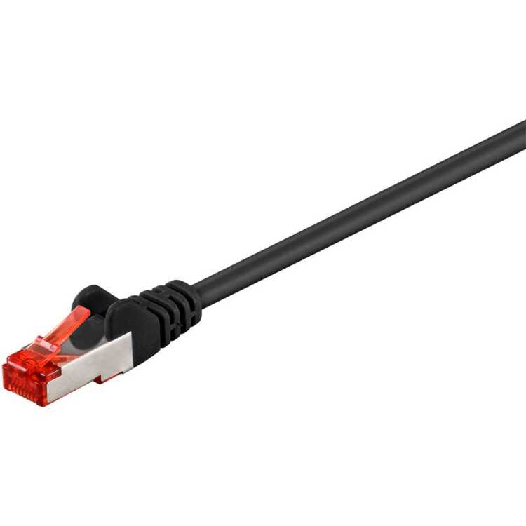 goobay CAT 6 Patch kabel, S/FTP (PiMF) 3 meter kabel