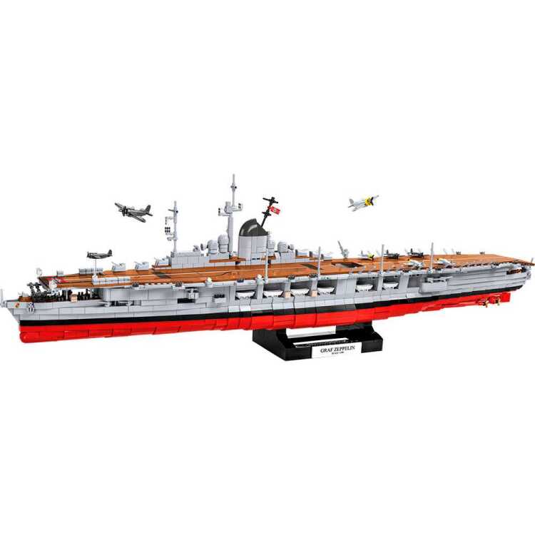 COBI Aircraft Carrier Graf Zeppelin constructiespeelgoed Schaal 1:300