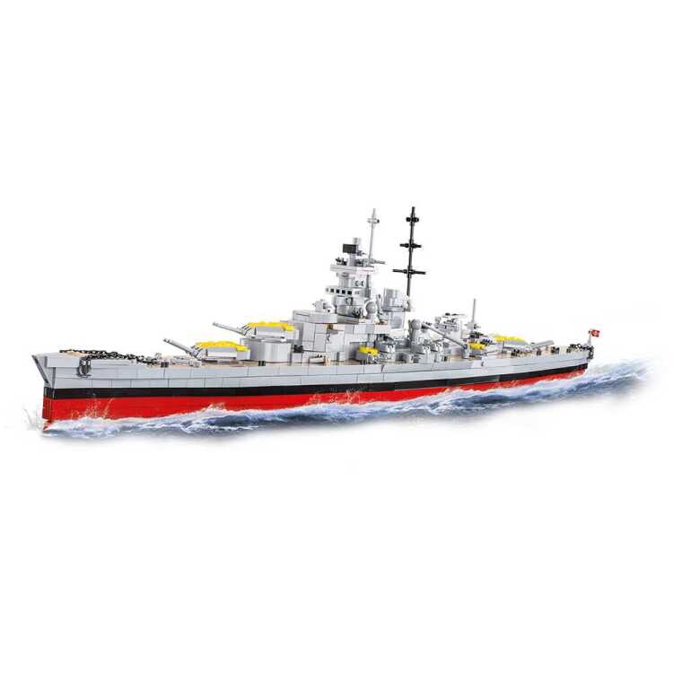 COBI Battleship Gneisenau constructiespeelgoed Schaal 1:300