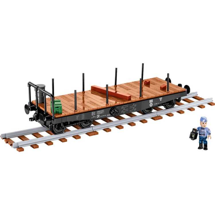 COBI Schwerer Plattformwagen Type SSYS constructiespeelgoed Schaal 1:35