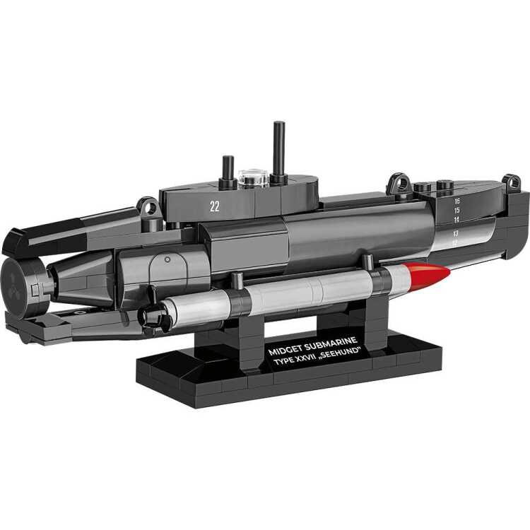 COBI U-Boat XXVII Seehund constructiespeelgoed Schaal 1:72