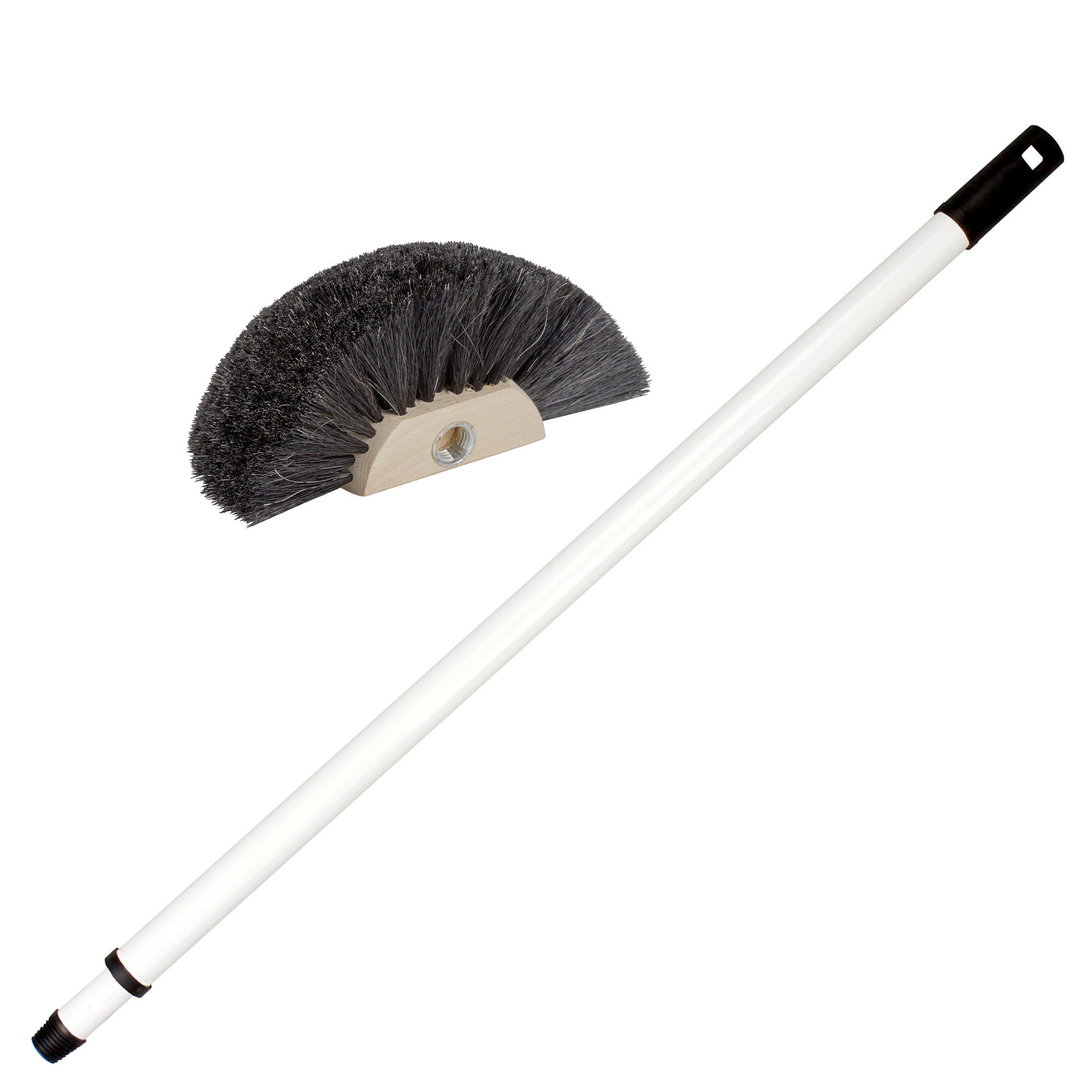 Ragebol met telescoopsteel - 80-130 cm - uitschuifbaar - spinnenrager -