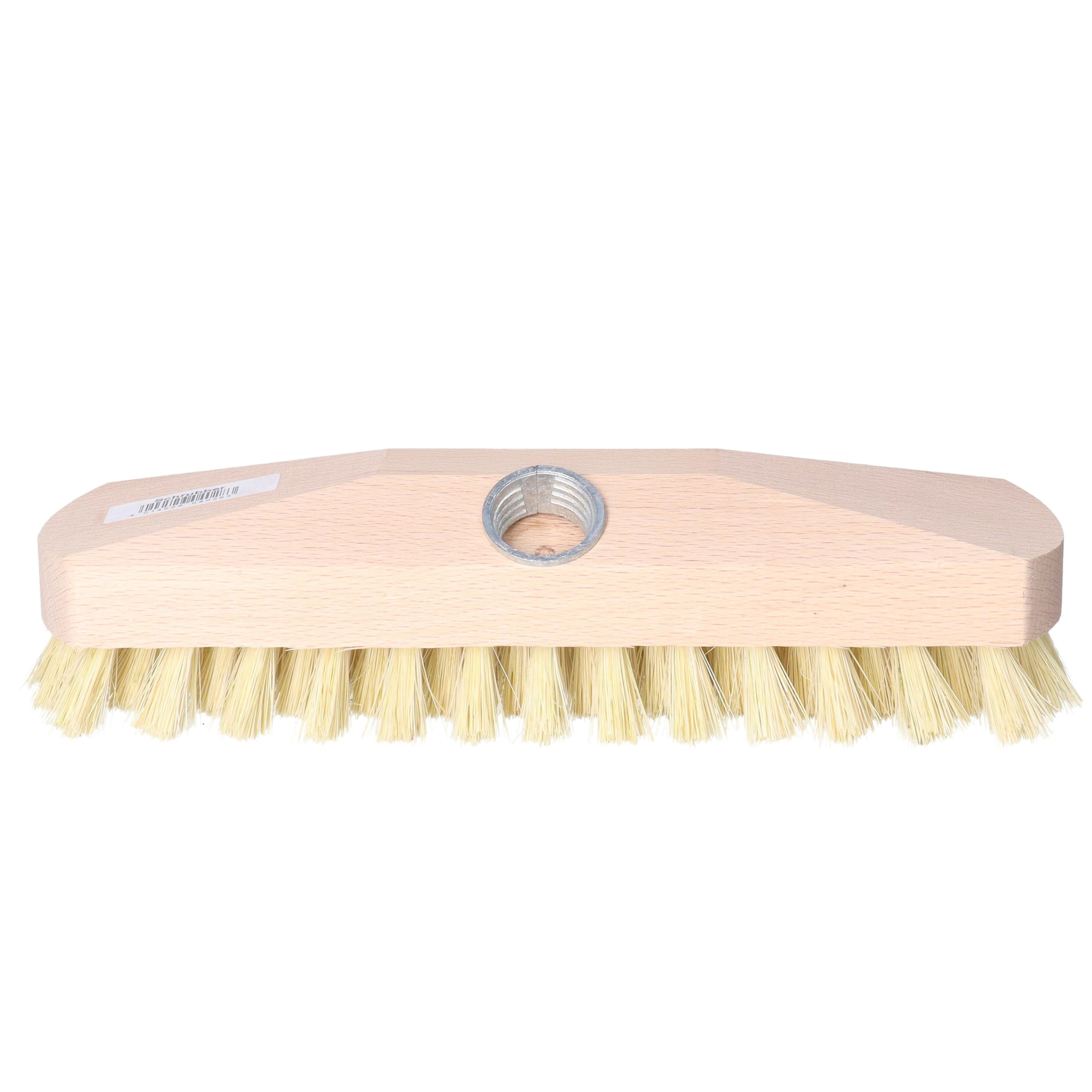 Schrobber - zachte borstel - 23 cm - hout - schrobborstel -