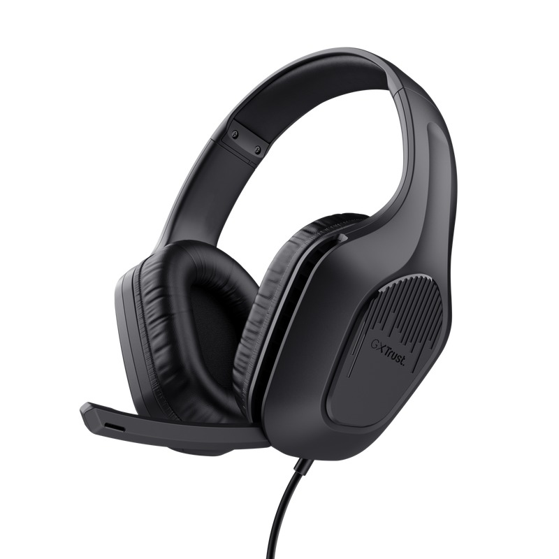 Trust GXT 415 Zirox Over-ear gamingheadset Headset Zwart