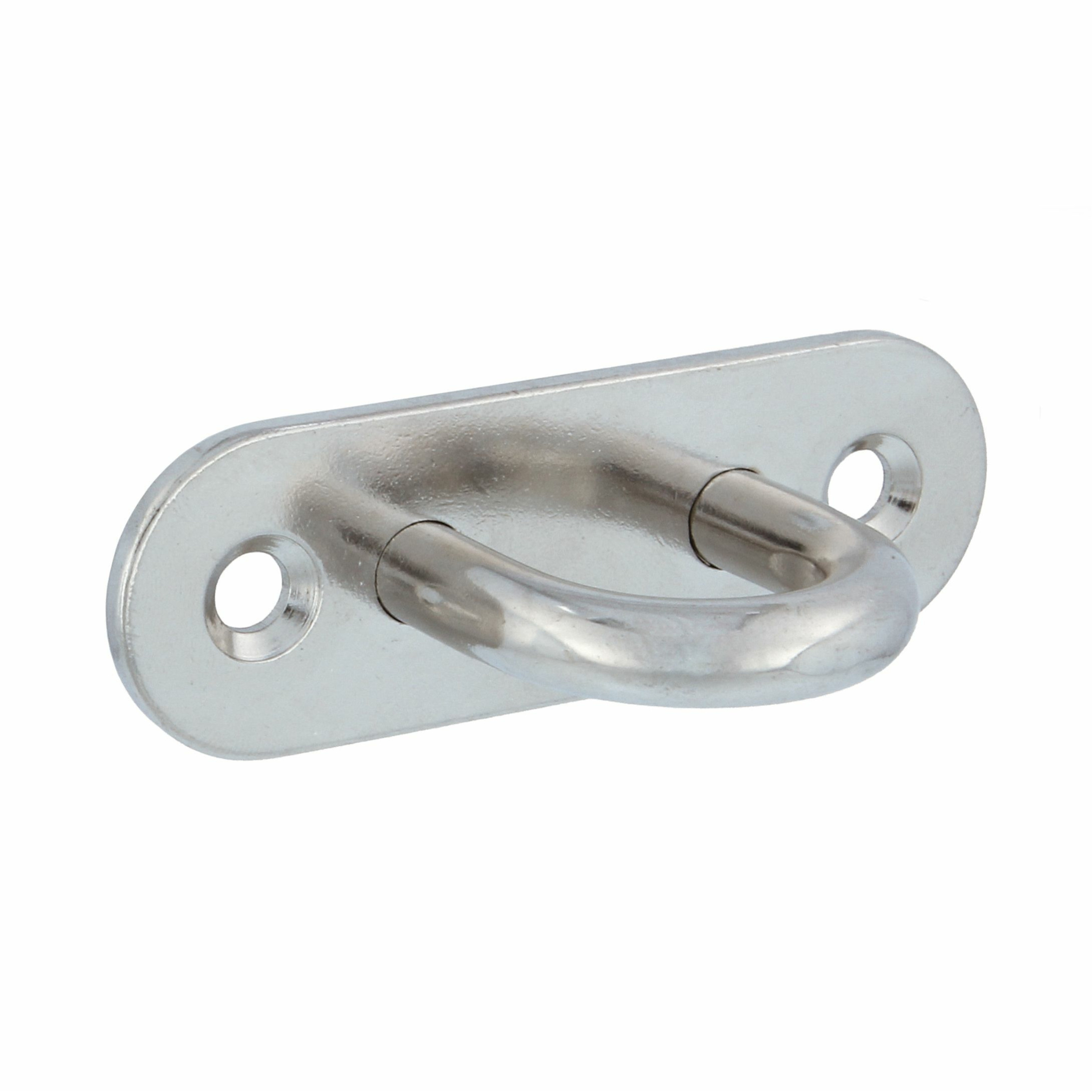 AMIG Oogplaat - 1x - 6 x 2cm - AISI 316 rvs - vastzetplaat - voor buiten -