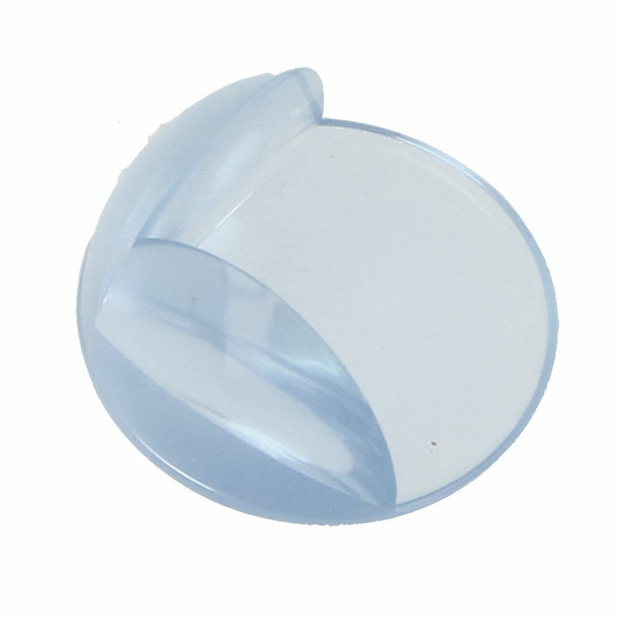 AMIG Hoekbeschermers - 4x - met plakbevestiging - transparant - pvc - kind bescherming scherpe hoeke -