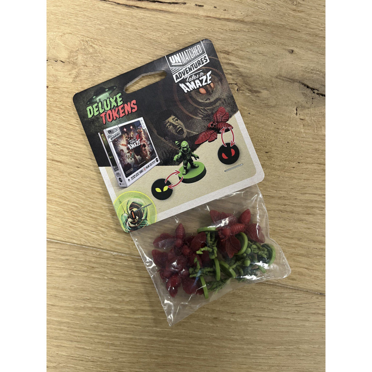 White Goblin Games Unmatched Adventures: deluxe tokens bordspel Uitbreiding, Nederlands, 1 - 4 spelers, 20 minuten, Vanaf 10 jaar