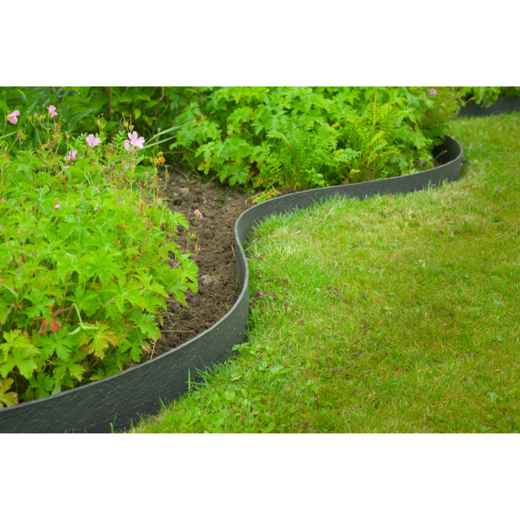 Nature Borderrand met textuur begrenzing 5 mm - H 12 cm x 12 m