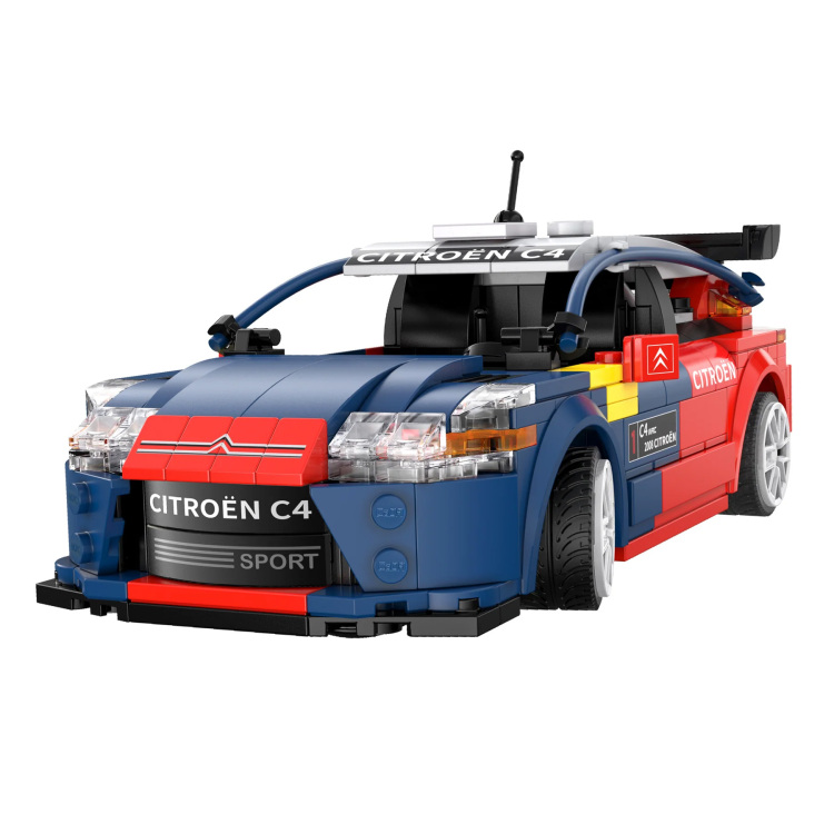 CaDA Sports Car - Citroen C4 WRC constructiespeelgoed C51078W, schaal 1:20, Dual Mode control