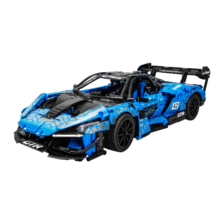 CaDA Sports Car - Dark Knight GTR constructiespeelgoed C63003W, Schaal 1:10