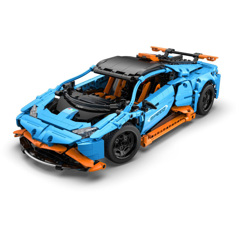 CaDA Sports Car - Speed Cowboy constructiespeelgoed C61050W, Schaal 1:12
