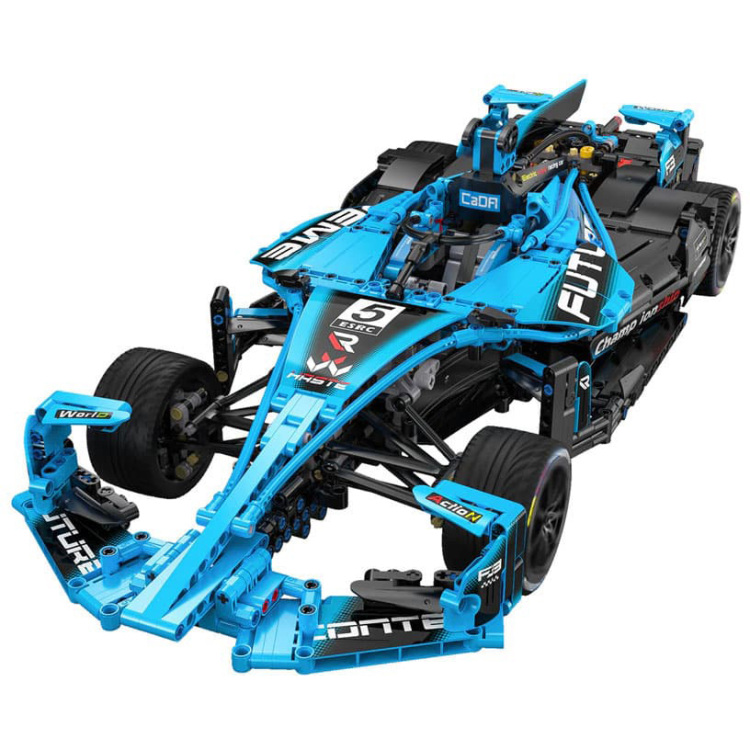 CaDA Sports Car - Electric Super Racing Car constructiespeelgoed C64004W, Schaal 1:8