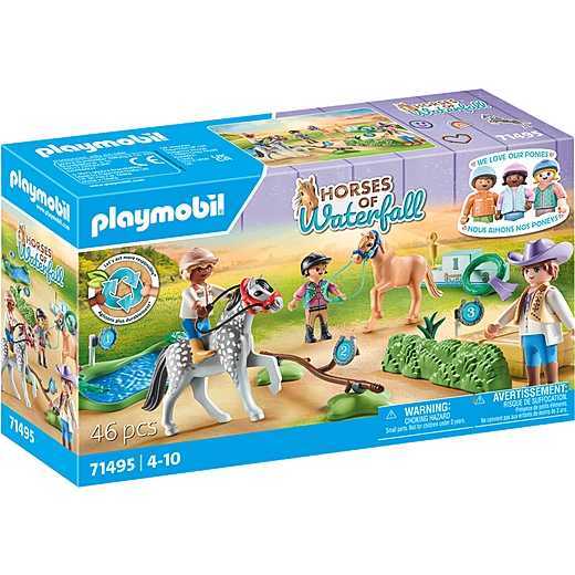 PLAYMOBIL Horses of Waterfall - Ponytoernooi constructiespeelgoed 71495