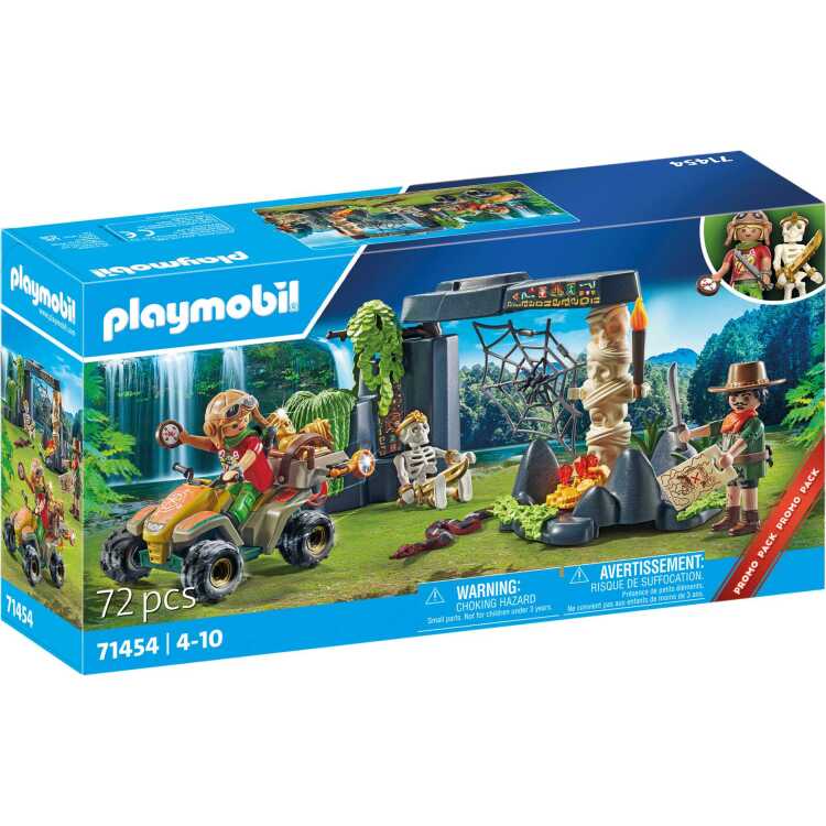 PLAYMOBIL Sports & Action - Schatzoeken in de jungle constructiespeelgoed 71454