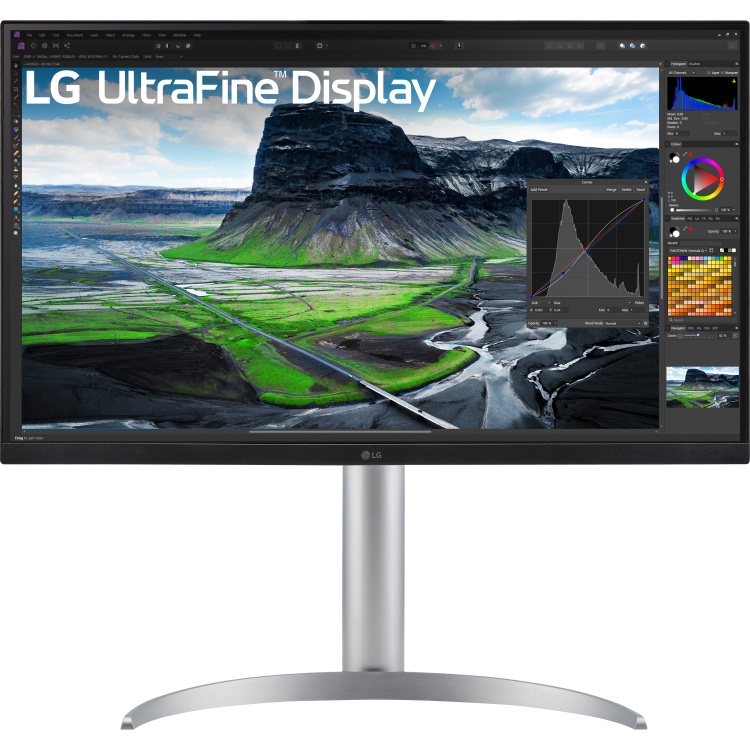 LG UltraFine 27UQ850V-W ledmonitor 2x HDMI, 1x DisplayPort, USB-A, USB-C, Sound