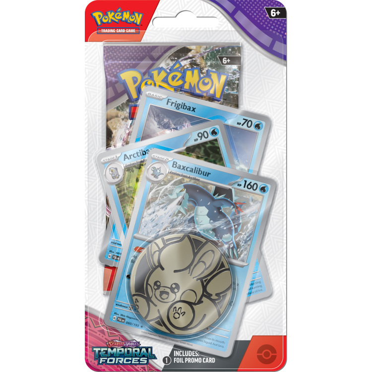 Asmodee Pokémon TCG: Scarlet & Violet Temporal Forces Premium Checklane verzamelkaarten Engels, Vanaf 2 spelers, Vanaf 6 jaar, assorti
