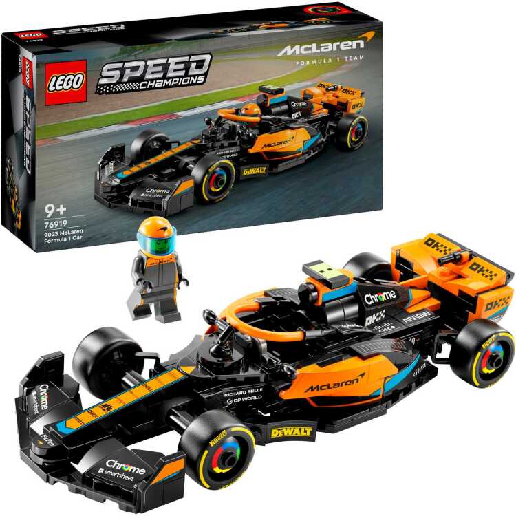 LEGO Speed Champions - McLaren Formule 1 racewagen 2023 constructiespeelgoed 76919
