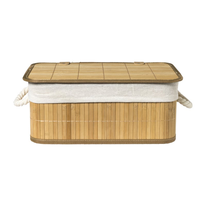 Mand levi met deksel - 34,5x24x14 cm