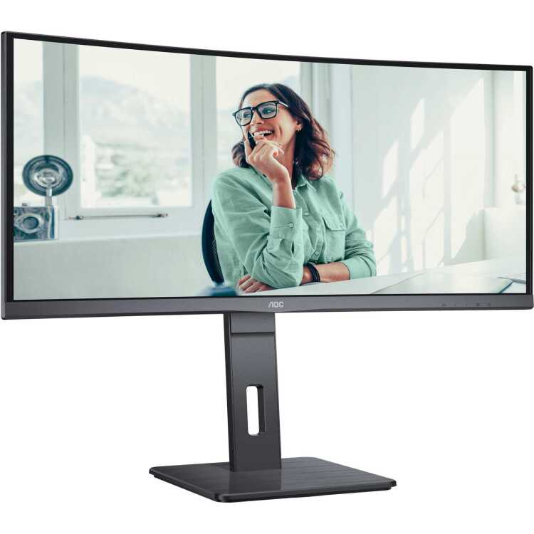 AOC CU34P3CV ledmonitor HDMI, DisplayPort, RJ-45