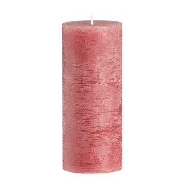 Stompkaars rustiek Sfeer - oudroze - 17 cm - Leen Bakker