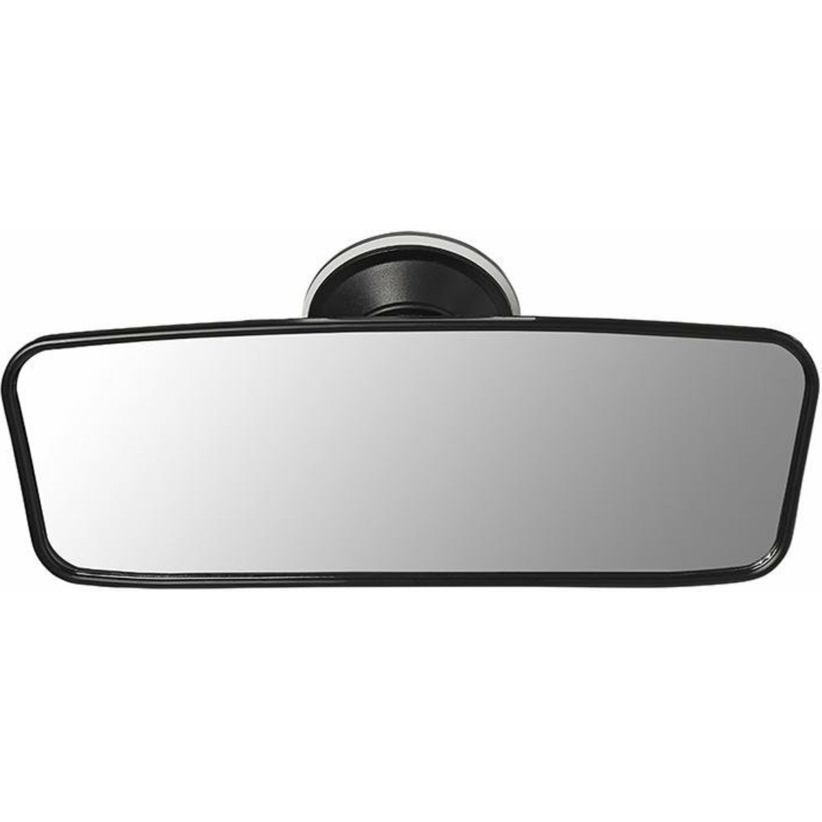 Auto achteruitkijkspiegel - met zuignap - universeel model - 18 x 6 cm - binnen spiegel -