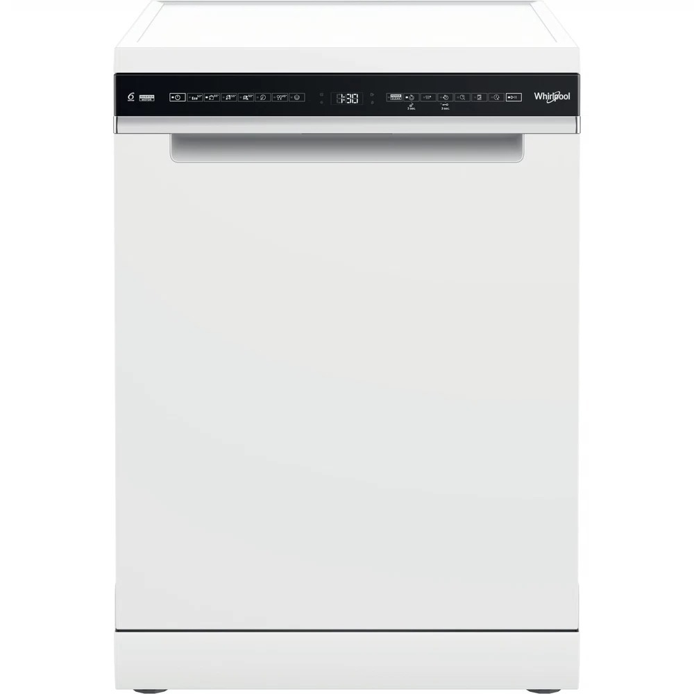 Whirlpool W7F HS51 Vrijstaande vaatwasser Wit