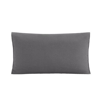 Loungekussen Brest rug/zij - grijs - 73x43 cm - Leen Bakker