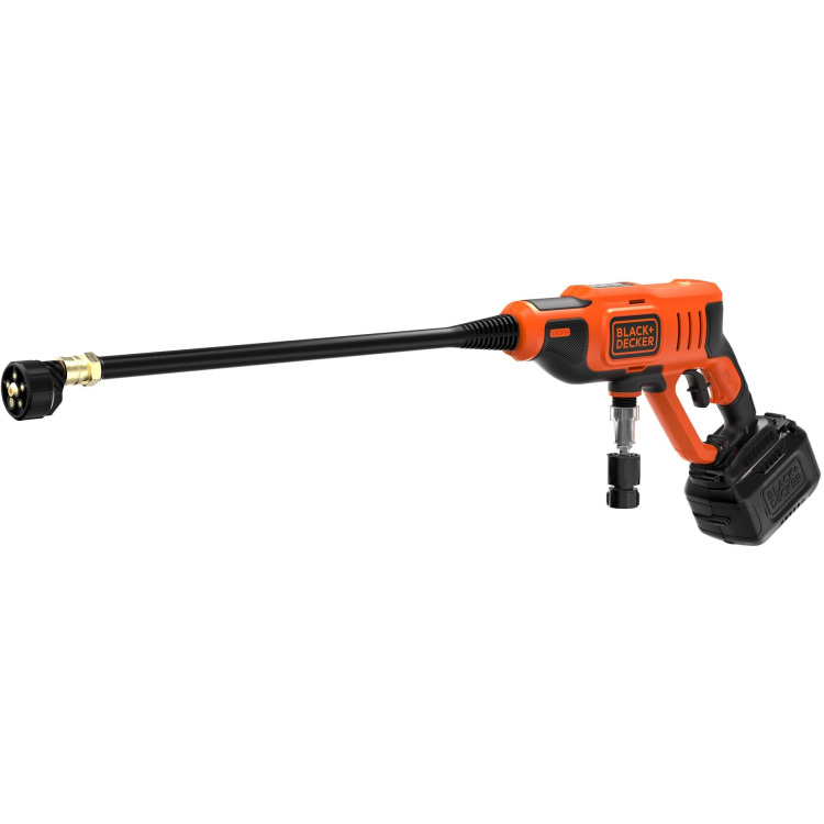BLACK+DECKER BCPC18D1-QW 18V 2.0Ah Hogedrukreiniger hogedrukreiniger 18V 2.0Ah Accu en oplader inbegrepen