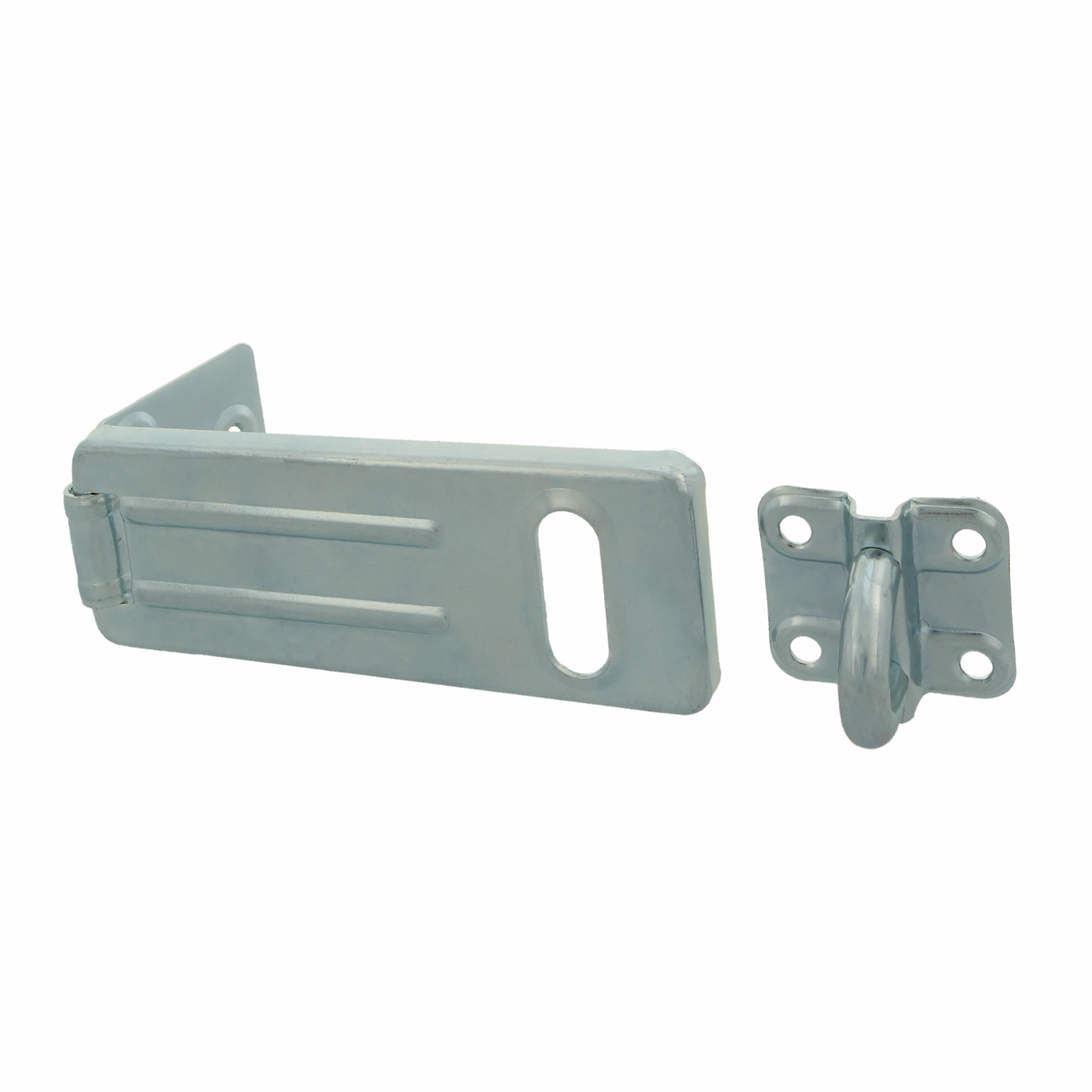 AMIG Overvalsluiting/kistoverval - 1x - voor hangsloten - 90 x 37mm - verzinkt staal -