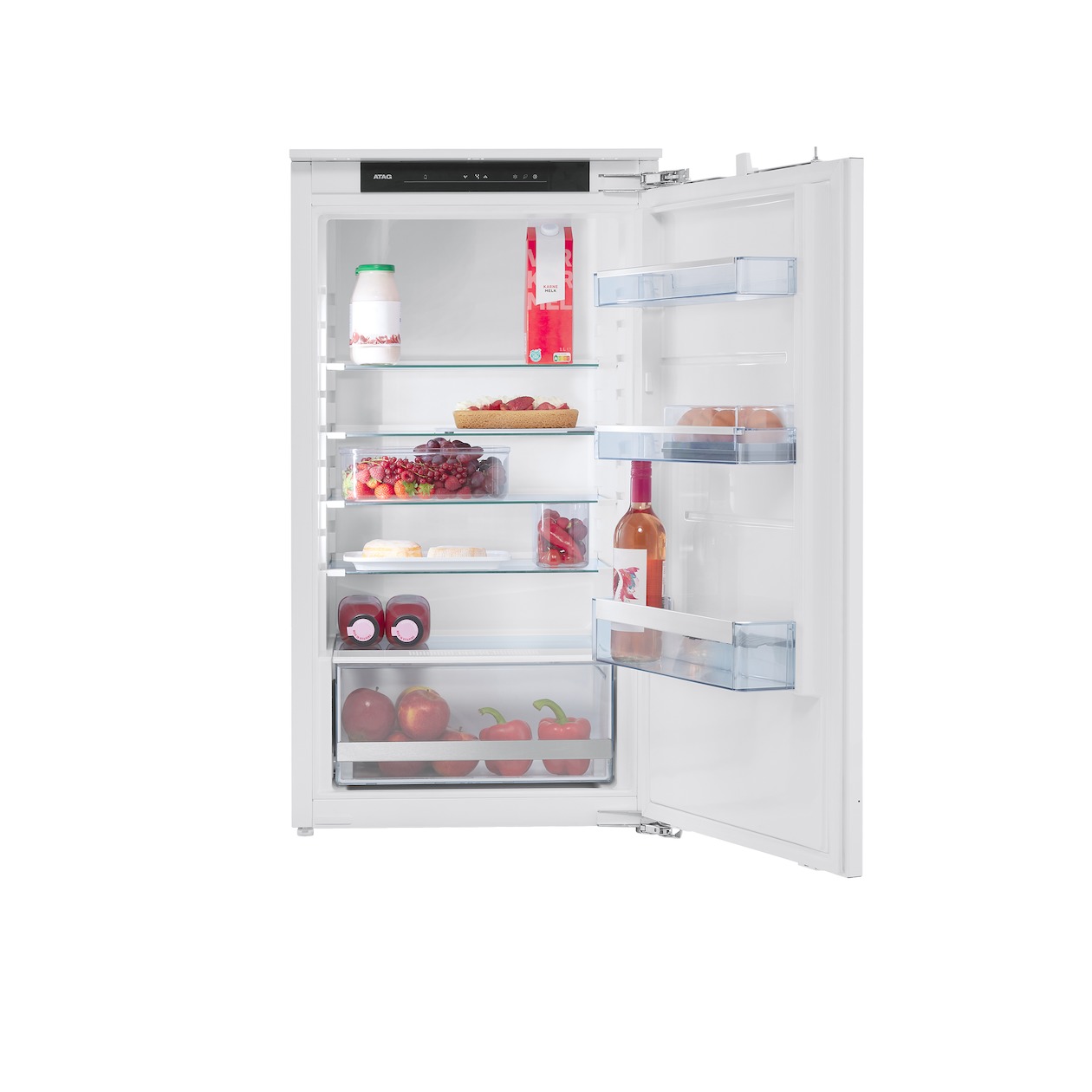 Atag BCD75102AD Inbouw koelkast zonder vriesvak Wit