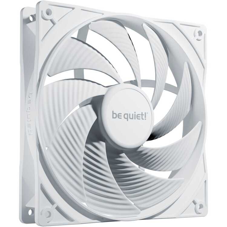 be quiet! Pure Wings 3 140mm PWM high-speed White case fan 4-pin PWM fan-connector