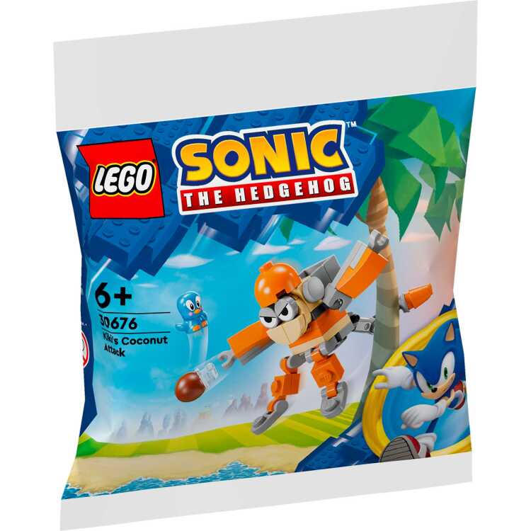 LEGO Sonic the Hedgehog - Kiki's kokosnotenaanval constructiespeelgoed 30676