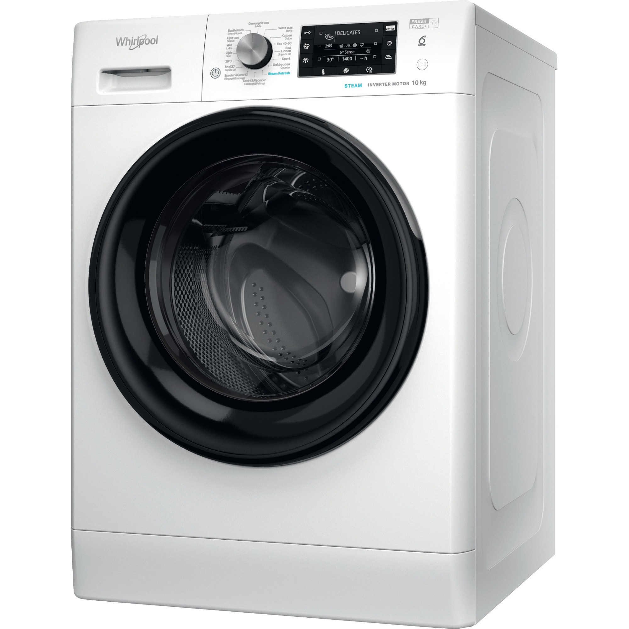 Whirlpool FFD 10469E BV BE Wasmachine Wit