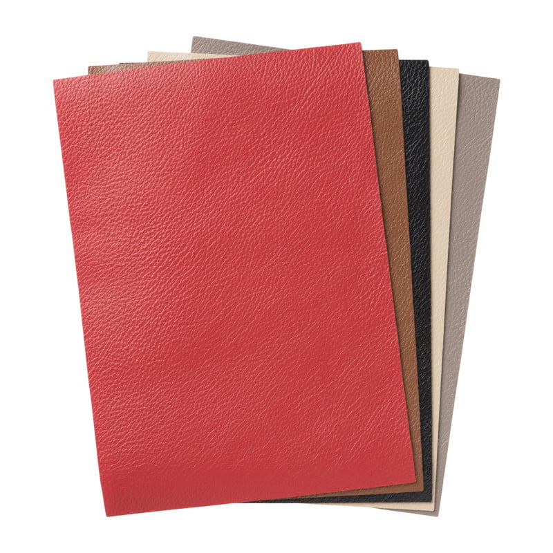 Kunstleer sheets - pu - set van 5