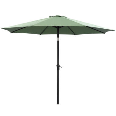 Parasol Dorado tilt - groen - Ø300 cm - Leen Bakker