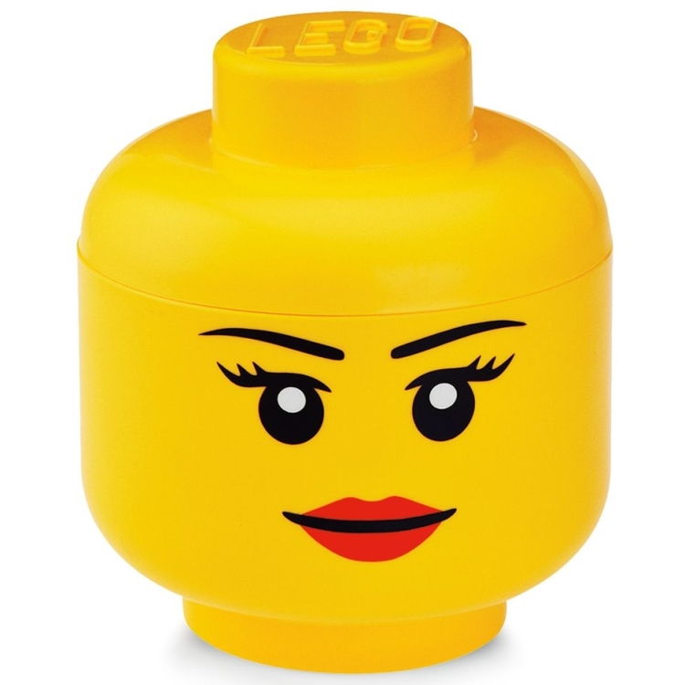 Room Copenhagen LEGO opberghoofd Girl opbergdoos maat L