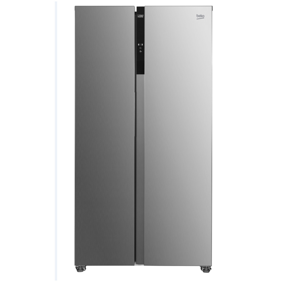Beko GNO5323XPN Amerikaanse koelkast Grijs