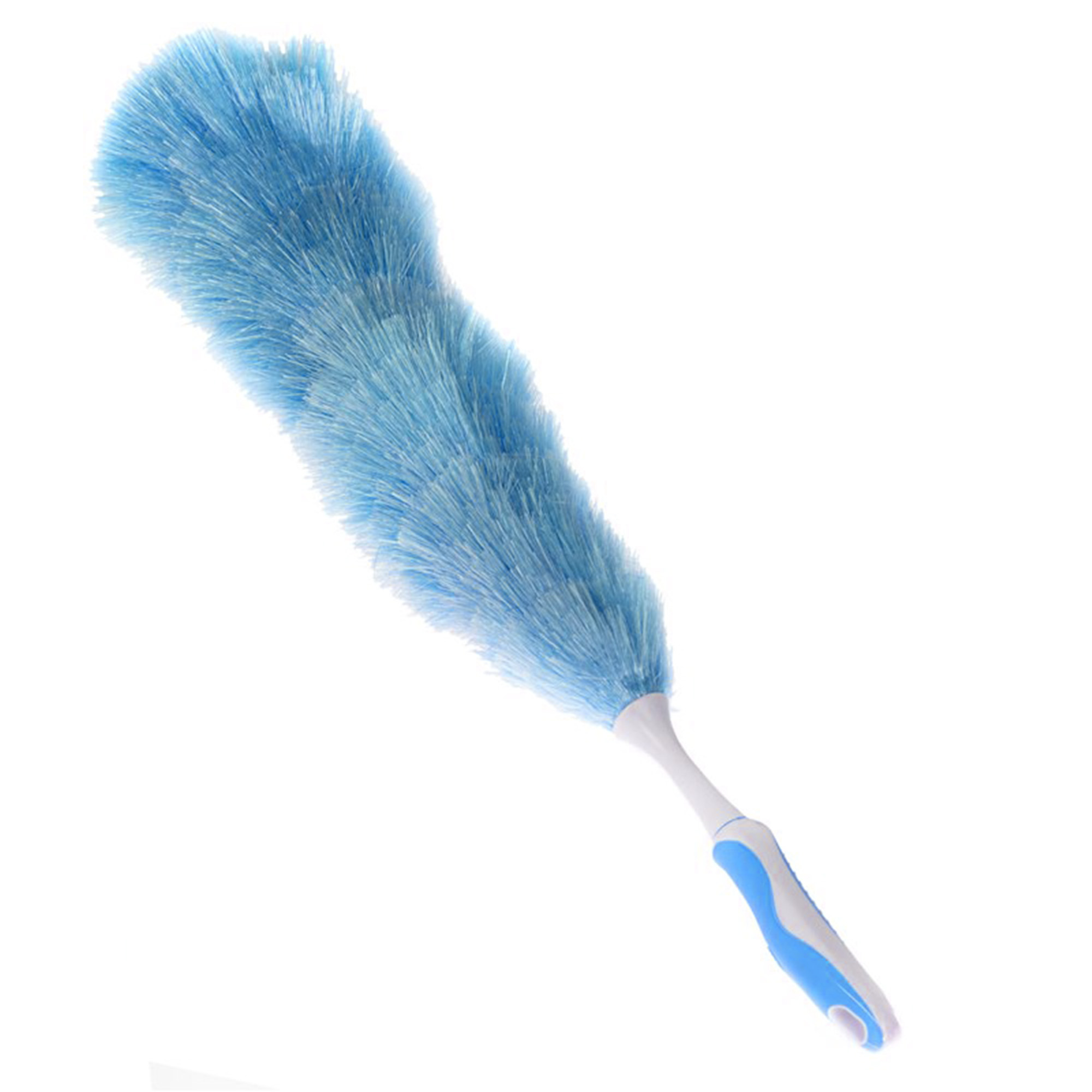 Plumeau - kunststof - 65 cm - blauw - ragebol -