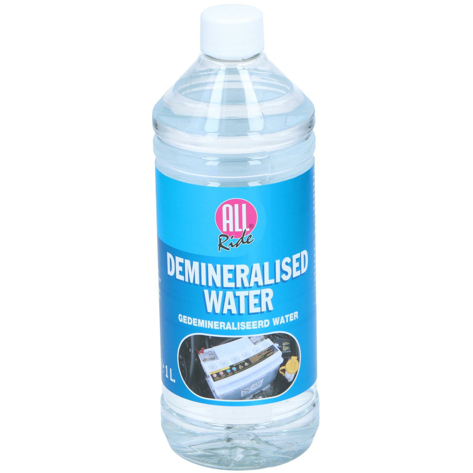 Accuwater/Demiwater - gedemineraliseerd water - fles 1 liter- water zonder zouten -