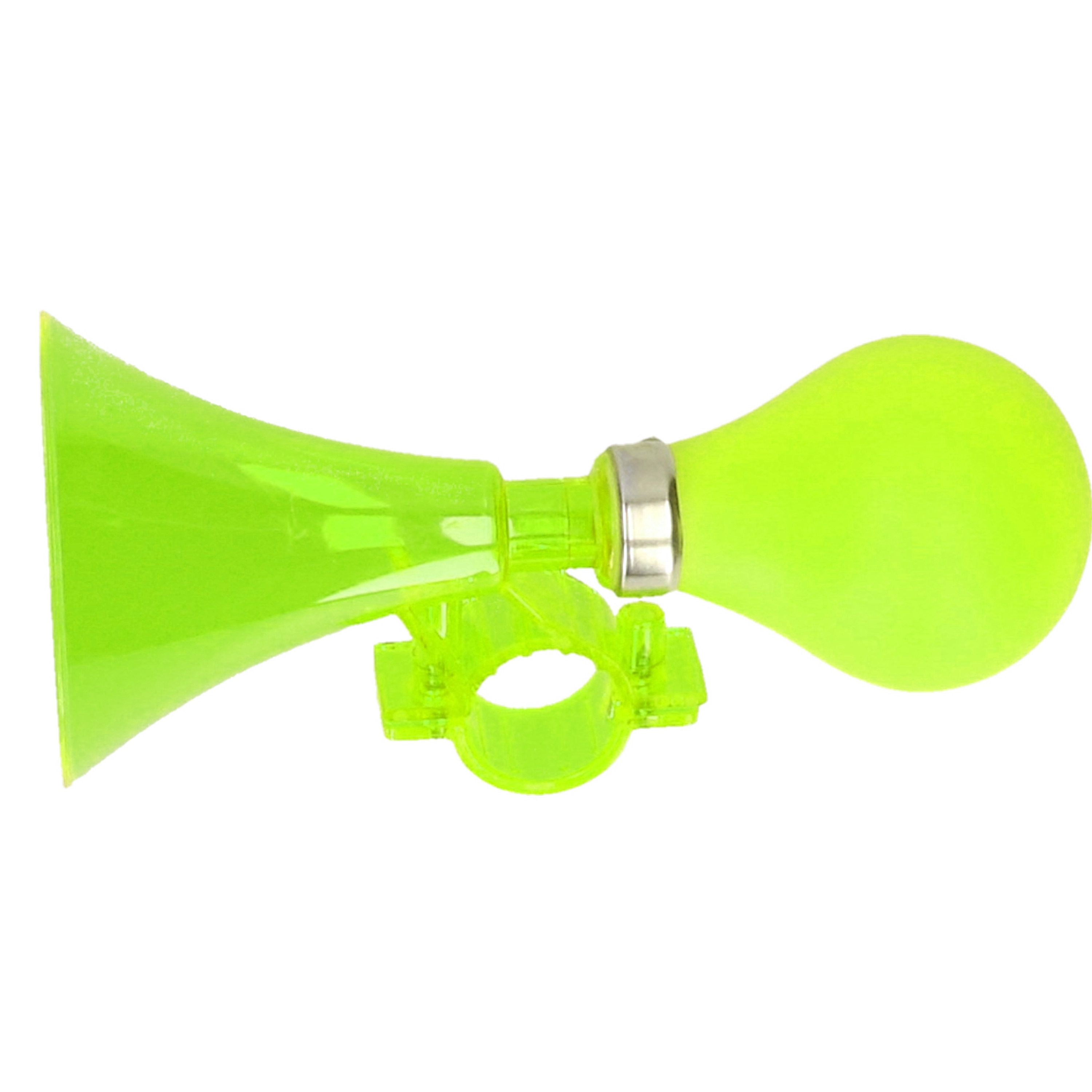 Fietsbel - toeter - kinderfiets - groen - 15 x 7 cm -