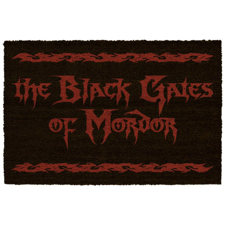 SD Toys Lord of the Rings: 20th Anniversary - The Black Gates of Mordor Doormat Logo 60X40 deurmat