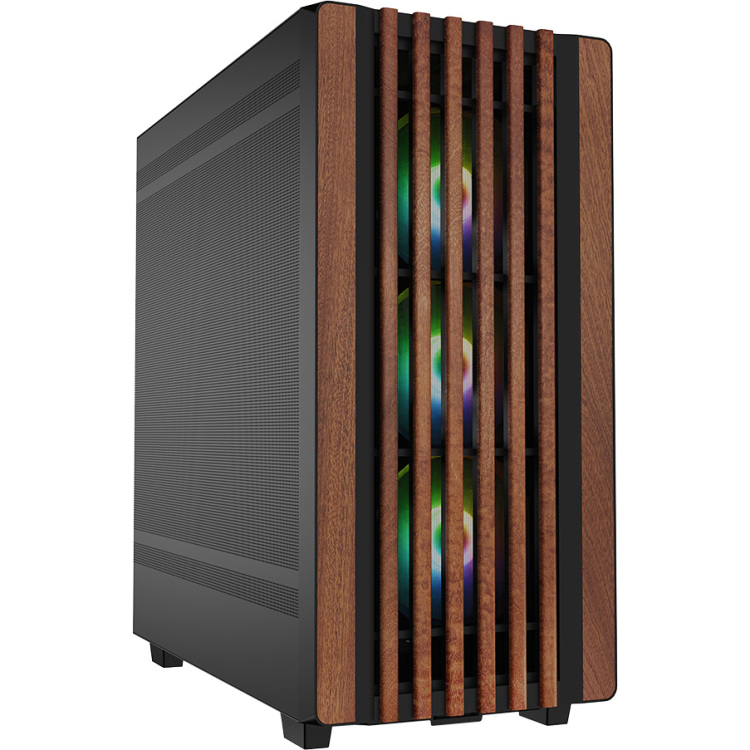 Sharkoon Rebel C70M RGB tower behuizing 2x USB-A | 1x USB-C | RGB